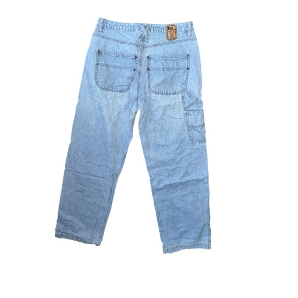 VTG 90s light wash Last X denim baggy jeans women’s  size 9‎ or 28”